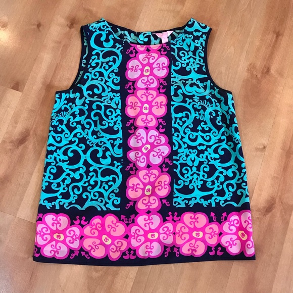 Lilly Pulitzer Tops - Lilly Pulitzer Silk Top